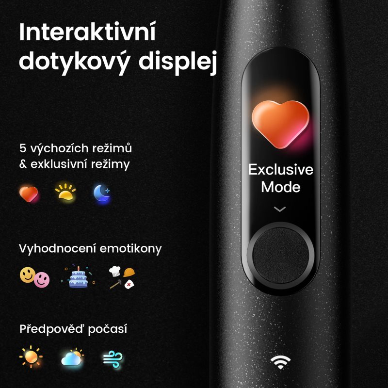 Oclean X Ultra S Black Sonic Toothbrush Black 1 Pc