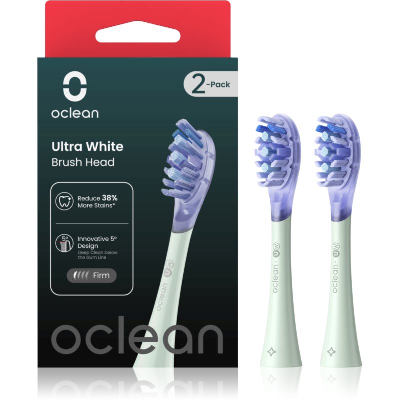 Oclean Ultra White UW01 змінні головки Green 2 кс