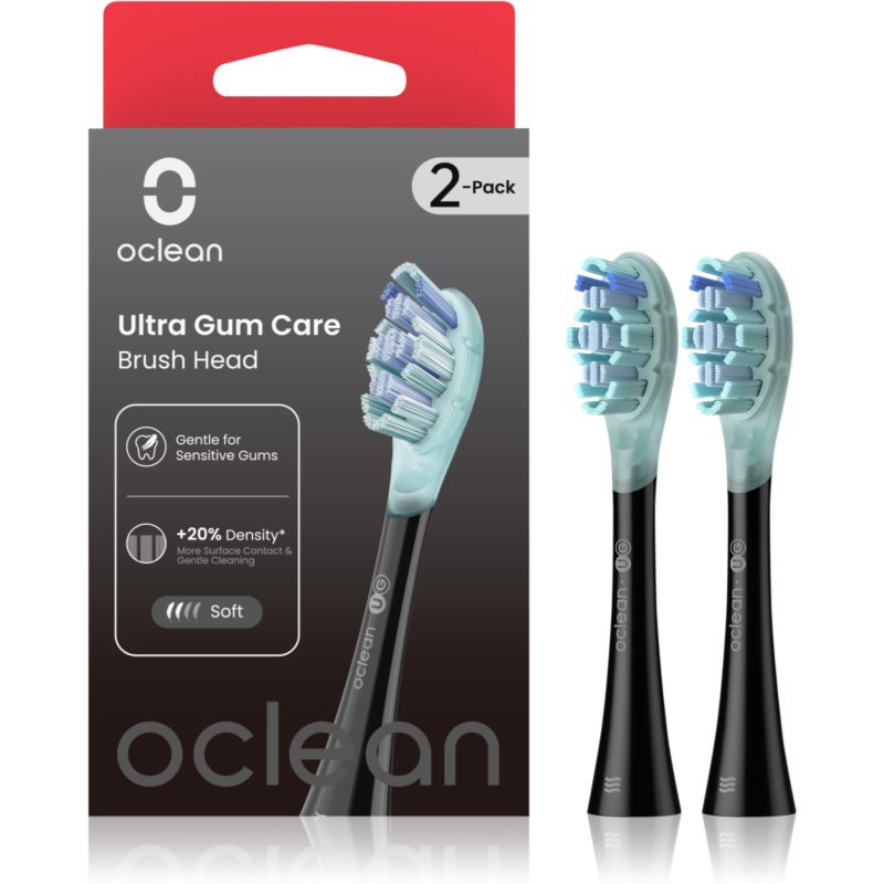 Oclean Ultra Gum Care UG02 zamjenske glave Black 2 kom