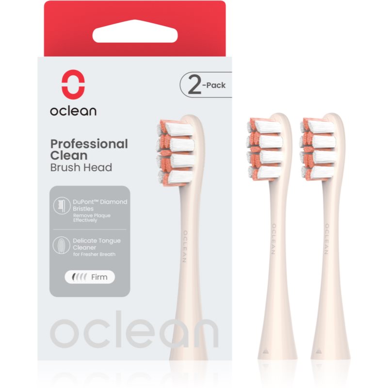 Oclean Professional Clean spare heads gold 2 pc
