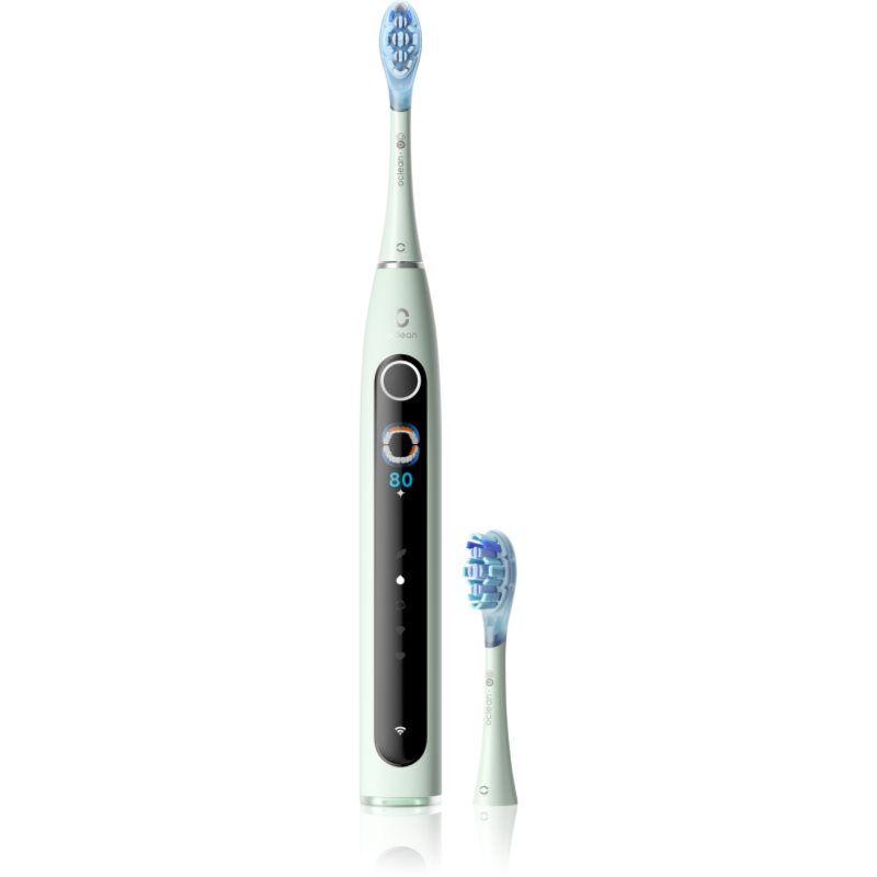 Oclean X Pro 20 Zahnbürste mit Schalltechnologie + Ersatzbürstenköpfe Green 1 St.
