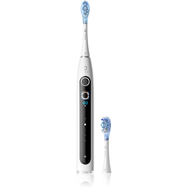 Oclean X Pro 20 Zahnbürste mit Schalltechnologie + Ersatzbürstenköpfe White 1 St.