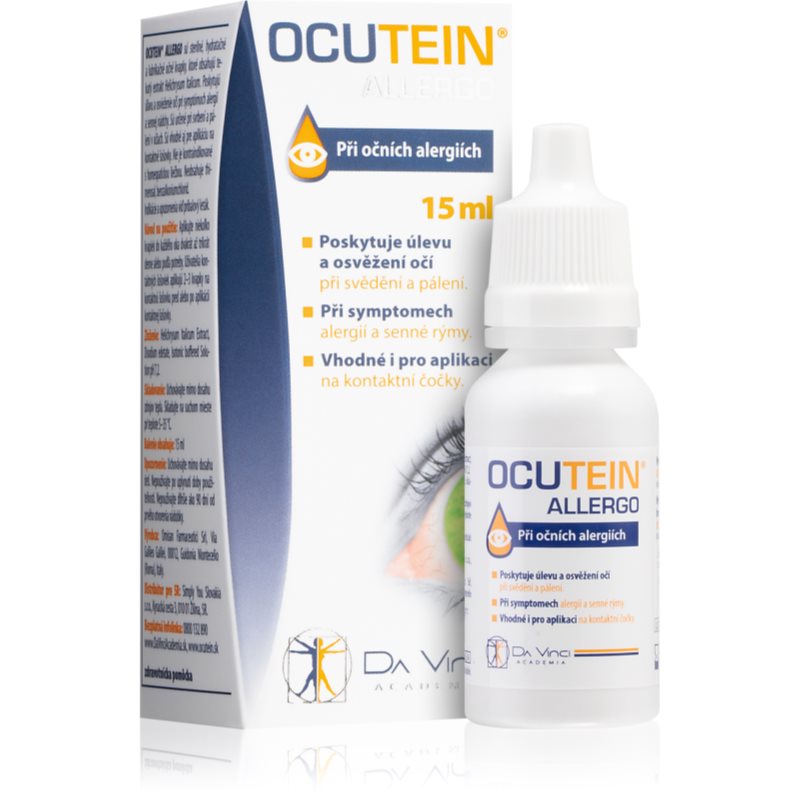 Da Vinci Academia Ocutein Allergo očné kvapky na zmiernenie prejavov alergií 15 ml kúpite na Notino.sk