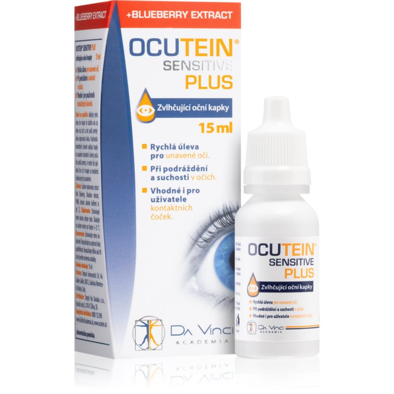Da Vinci Academia Ocutein Sensitive Plus očné kvapky 15 ml kúpite na Notino.sk