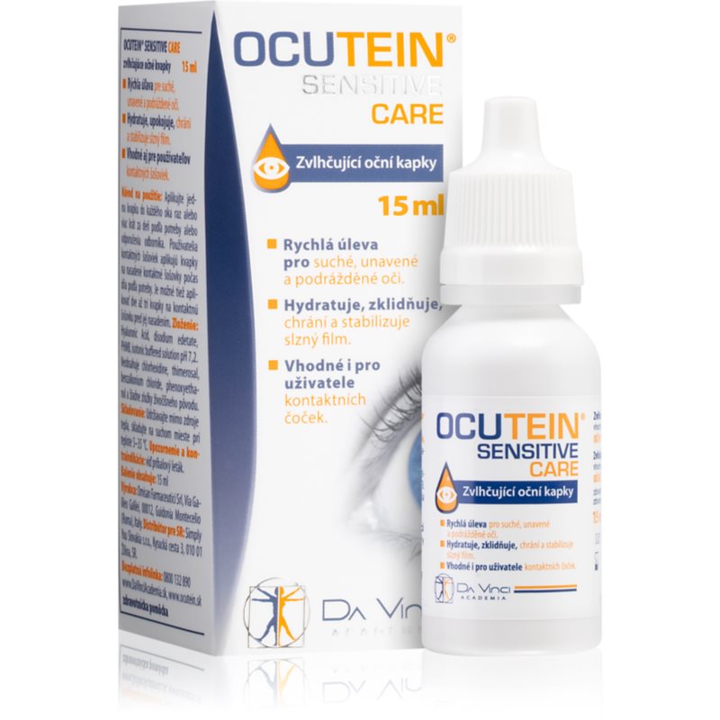 Da Vinci Academia Ocutein Sensitive care očné kvapky pre citlivé oči 15 ml kúpite na Notino.sk