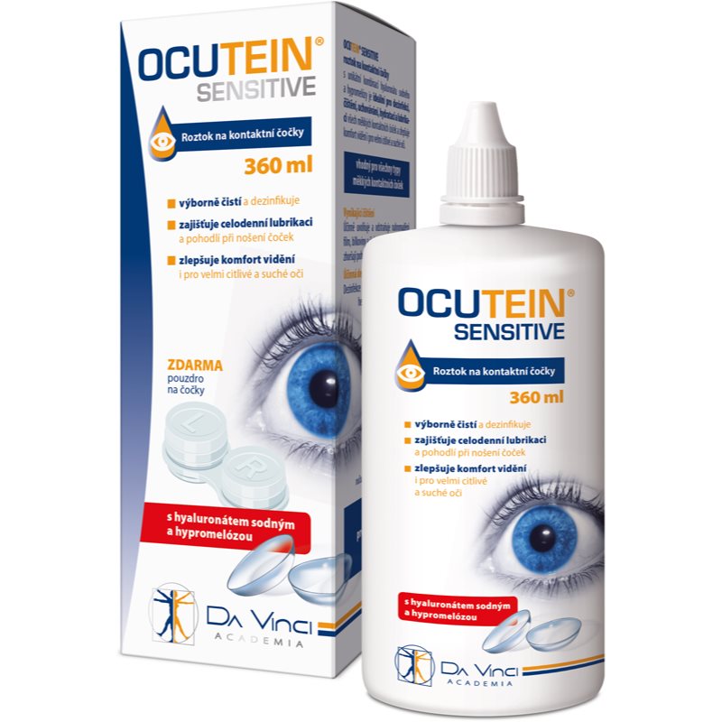 Da Vinci Academia Ocutein SENSITIVE roztok na kontaktné šošovky 360 ml kúpite na Notino.sk
