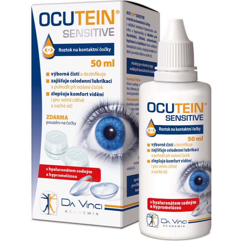 Da Vinci Academia Ocutein SENSITIVE roztok na kontaktné šošovky 50 ml kúpite na Notino.sk