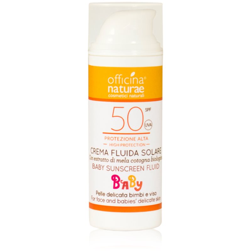 Officina Naturae Baby Sunscreen For Kids SPF 50 50 Ml