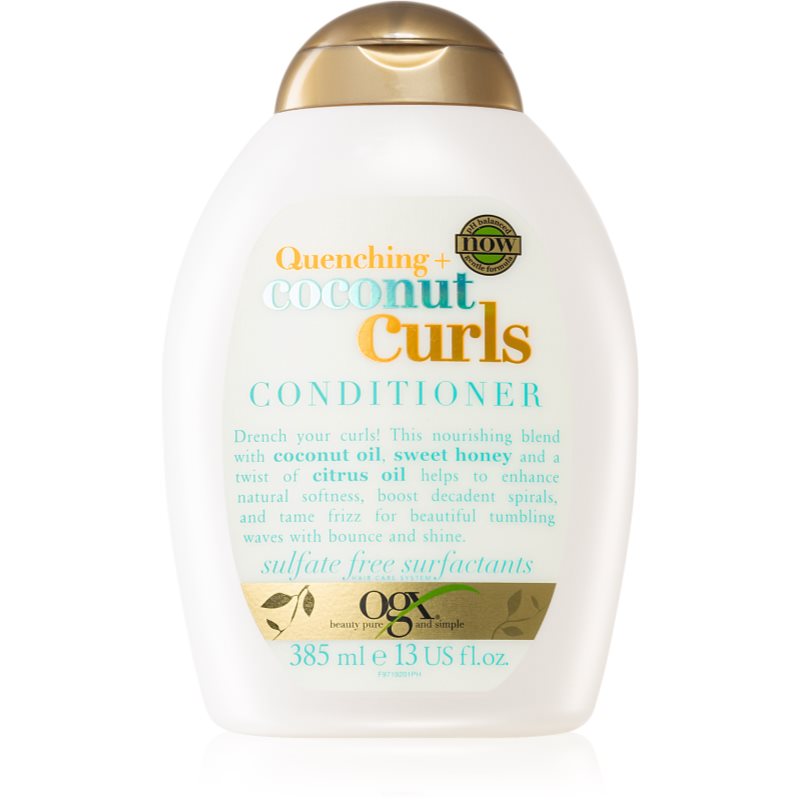 OGX Coconut Curls kondicionierius banguotiems ir garbanotiems plaukams 385 ml