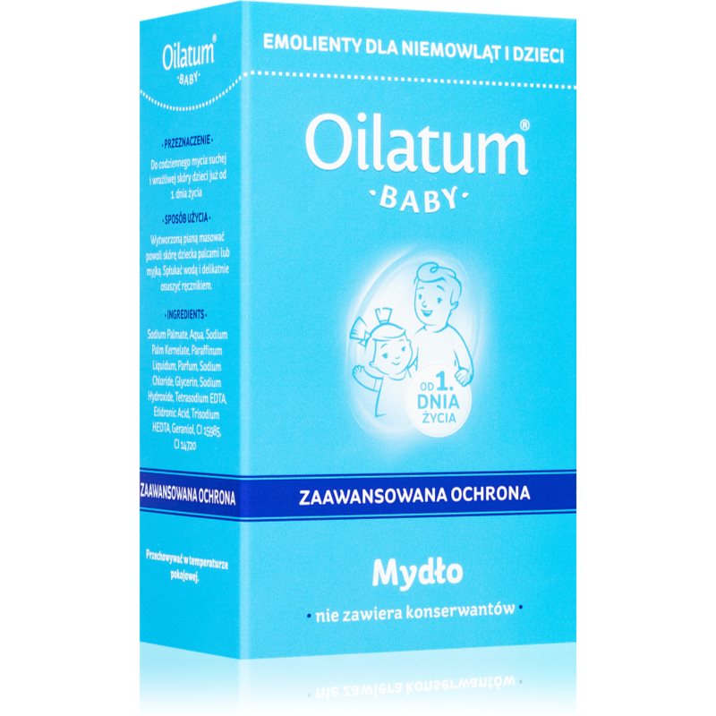 Oilatum Baby tuhé mýdlo pro děti od narození 100 g