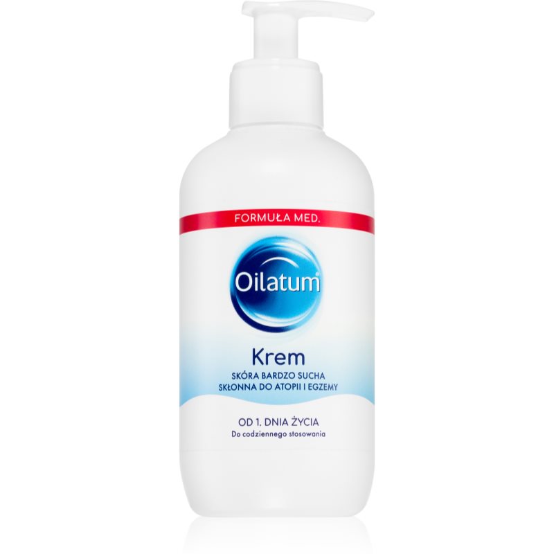 Oilatum Formula Med. Cream зволожуючий крем для обличчя та тіла для дуже сухої та чутливої, атопічної шкіри 300 мл