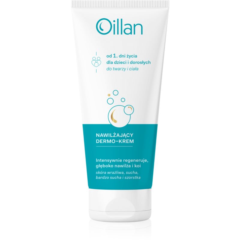 Oillan Derm Face And Body Cream Face And Body Moisturiser For Children From Birth 200 Ml