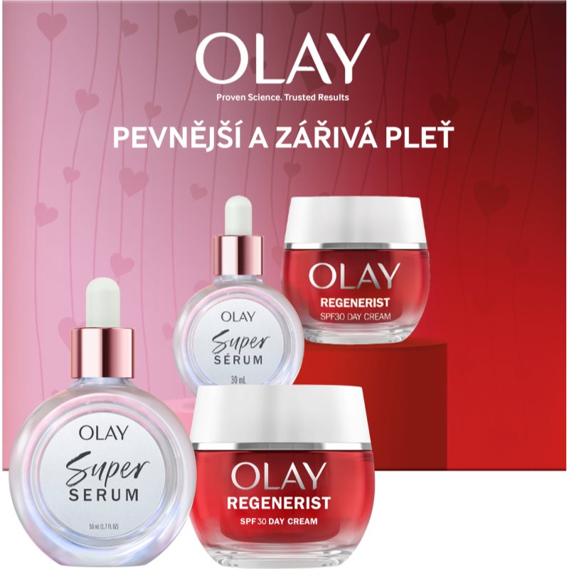 Olay Gift Set Super Serum & Regenerist gift set to firm and lift