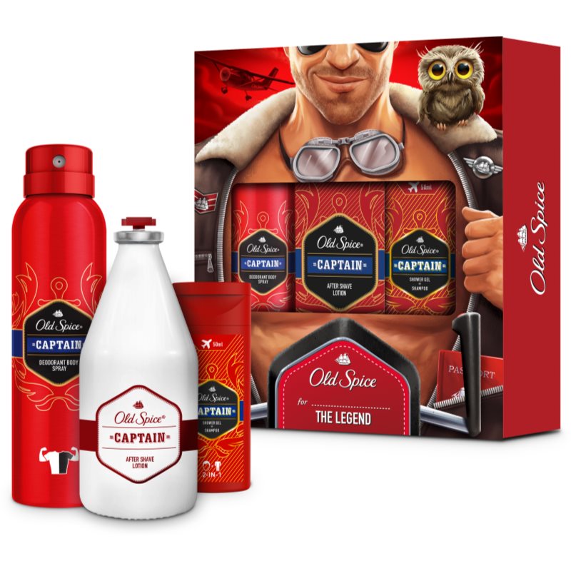 

Old Spice Captain подарунковий набір I. (для чоловіків)