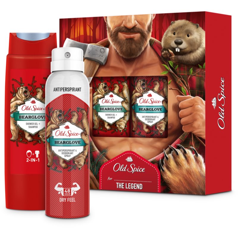 

Old Spice Bearglove подарунковий набір I. (для чоловіків)