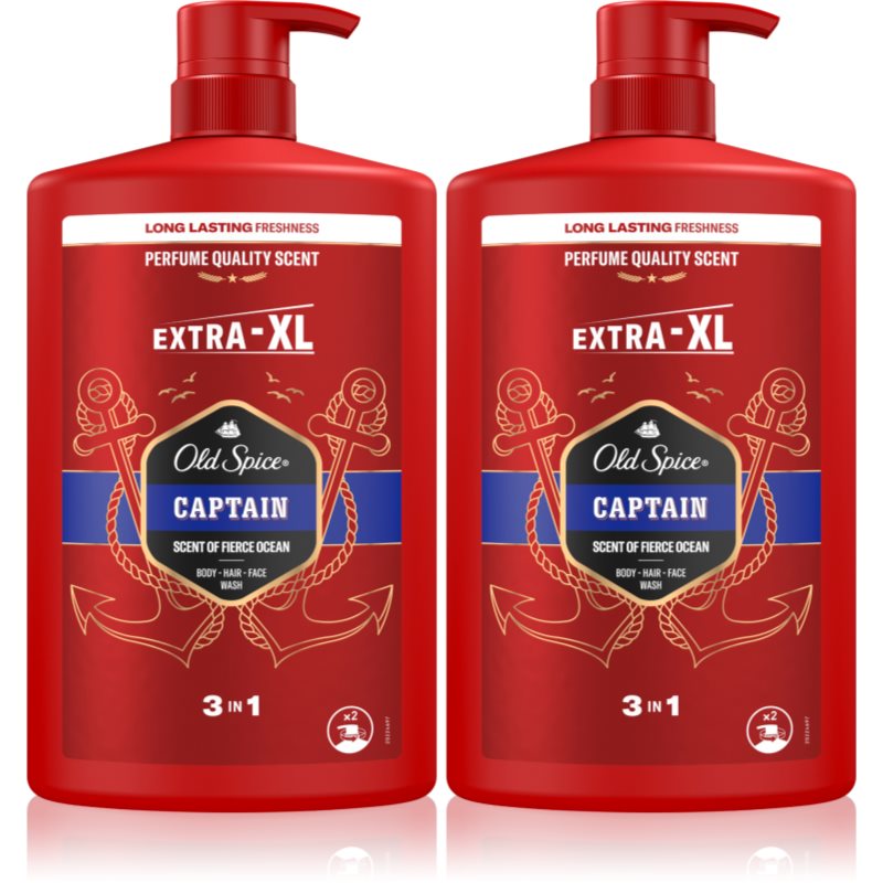 Old Spice Captain komplet za lase in telo za moške