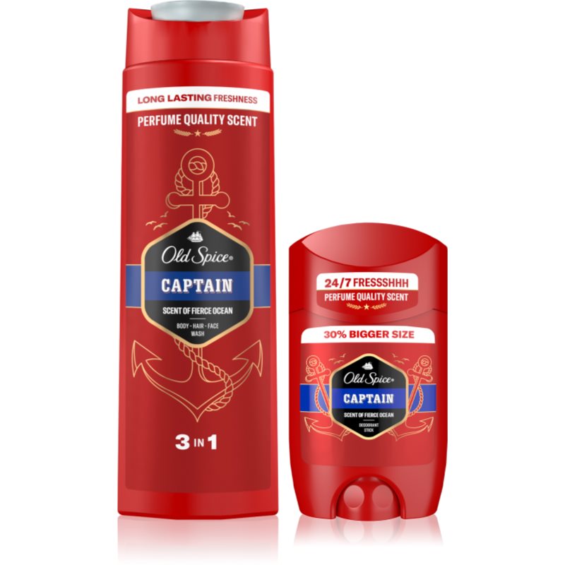Old Spice Captain set za telo za moške