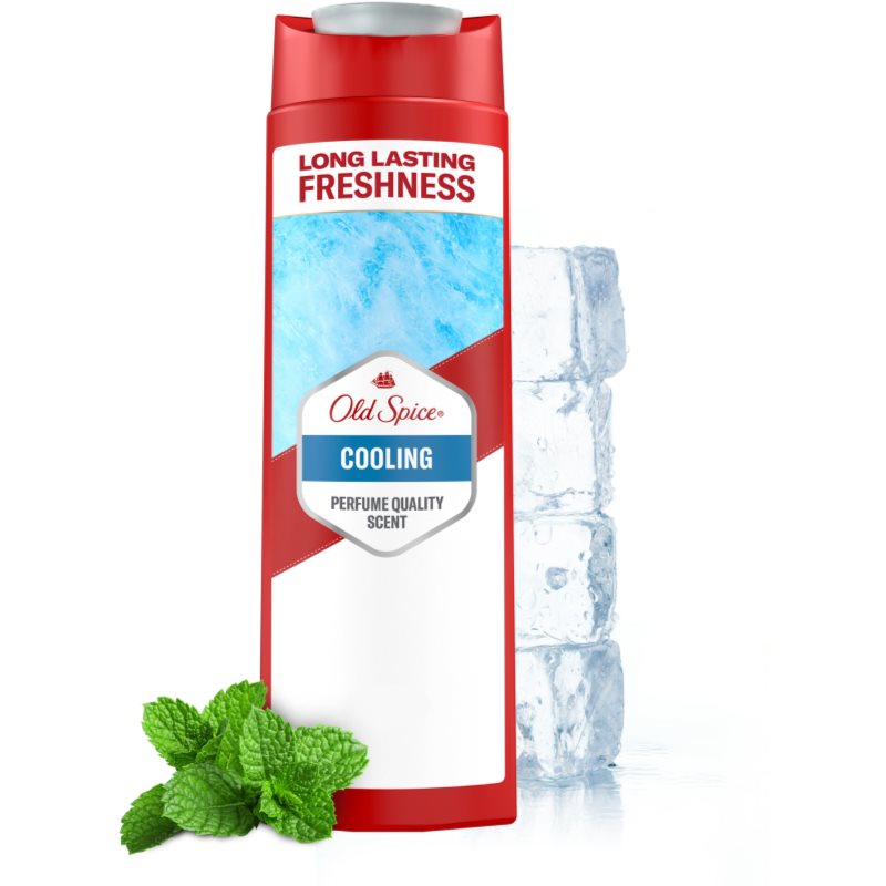 Old Spice Cooling Gel De Douche Pour Homme 400 Ml