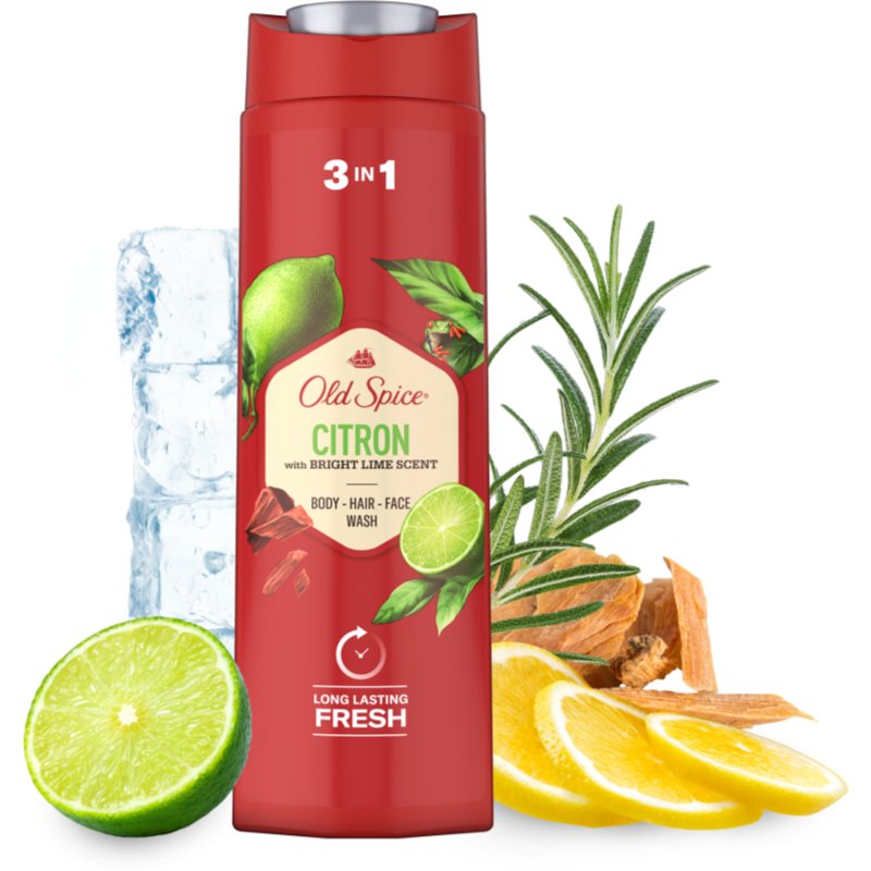 Old Spice Citron shower gel for men 400 ml
