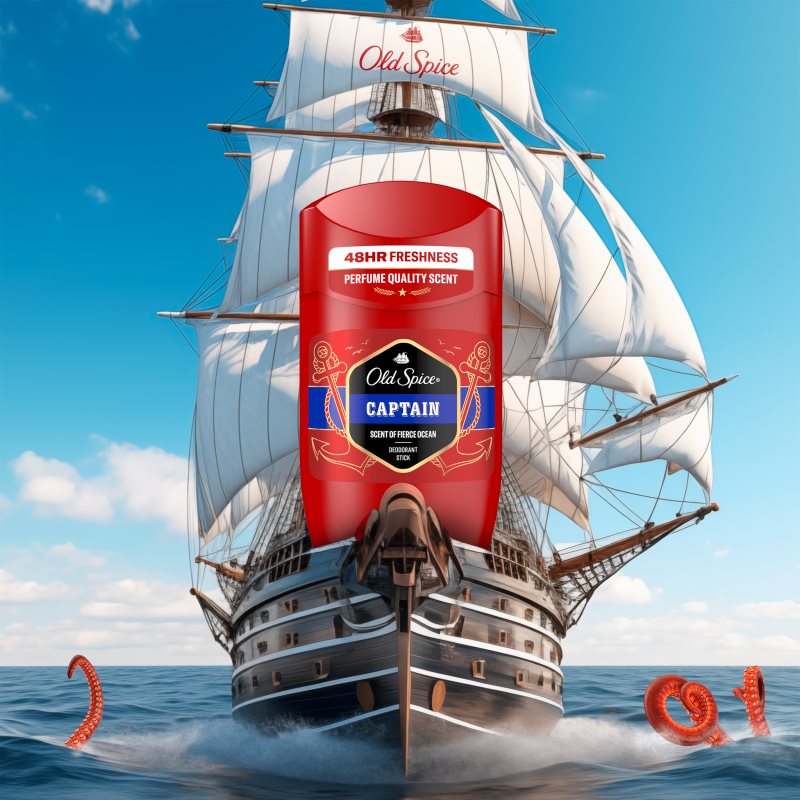 Old Spice Captain Déodorant Solide Pour Homme 50 Ml