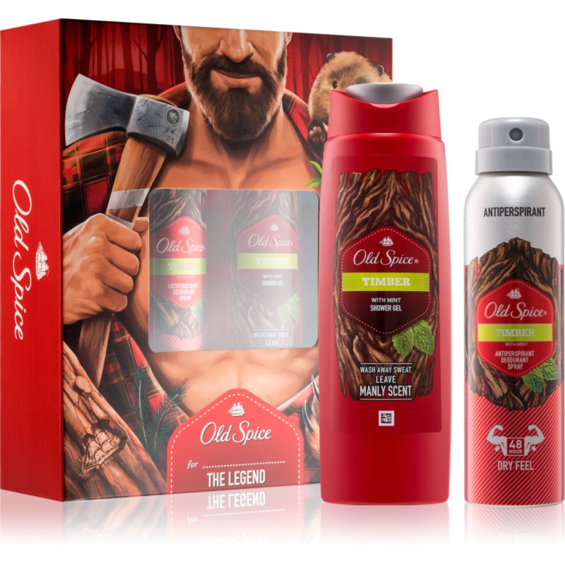 

Old Spice Timber подарунковий набір I. для чоловіків