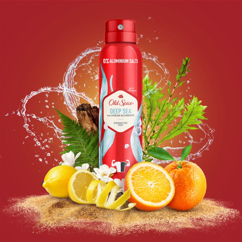 Old Spice Deep Sea spray dezodor 150 ml termék 2. képe
