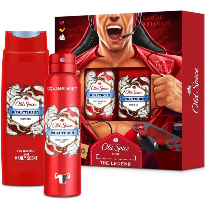 

Old Spice Wolfthorn подарунковий набір I. для чоловіків