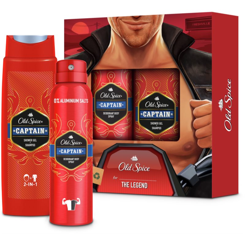 

Old Spice Captain подарунковий набір VI. для чоловіків