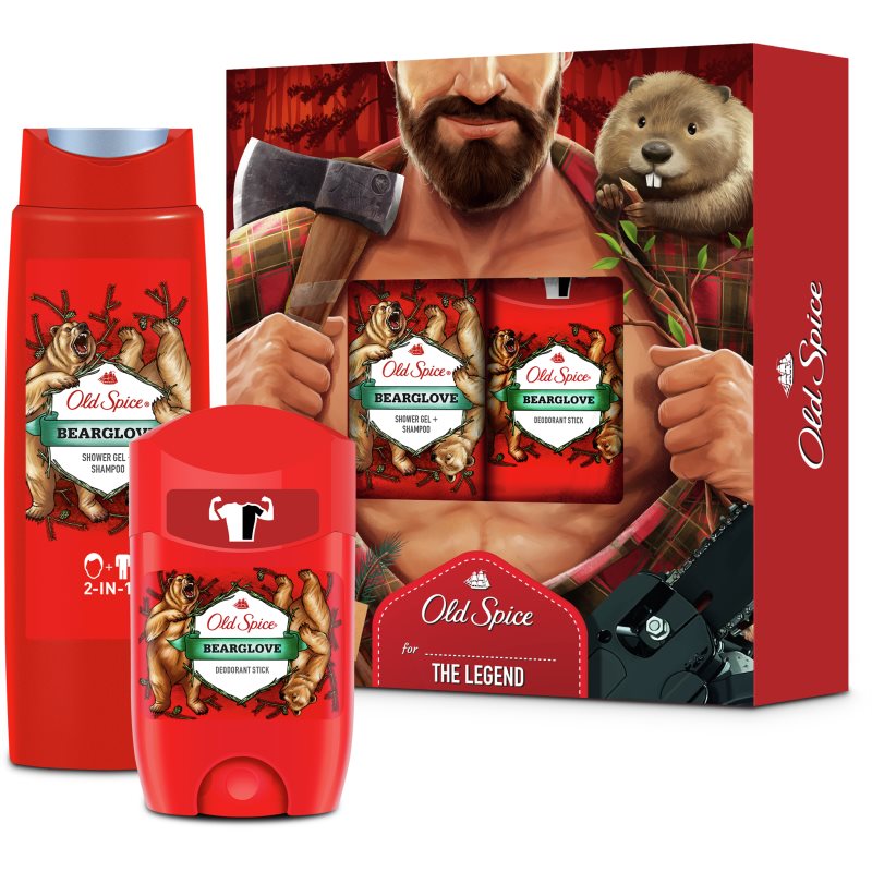 

Old Spice Bearglove подарунковий набір II. для чоловіків