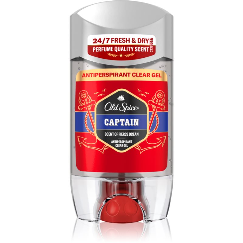 Old Spice Captain Antiperspirant Clear Gel antyperspirant w żelu dla mężczyzn 70 ml