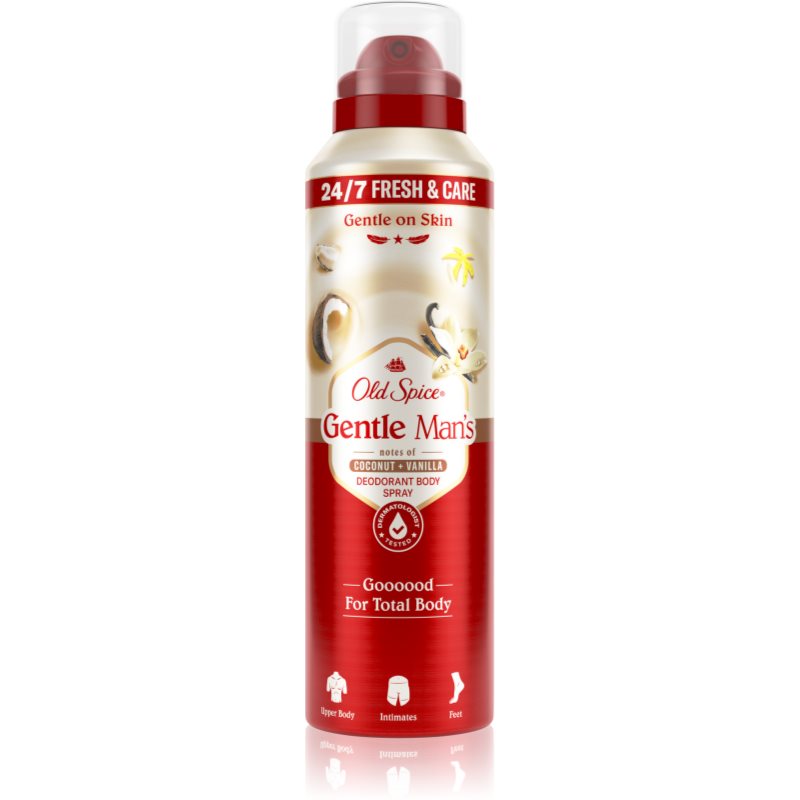 Old Spice Gentle Man's Coconut & Vanilla aluminium-free deodorant spray 140 ml