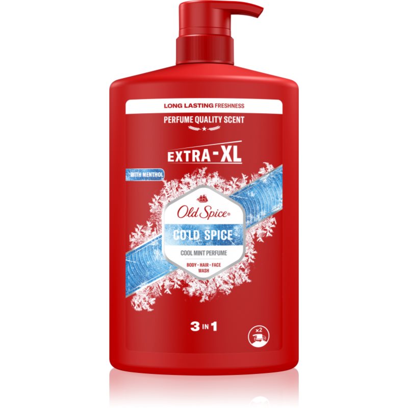 Old Spice Cold Spice Duschgel 3in1 für Herren 1000 ml