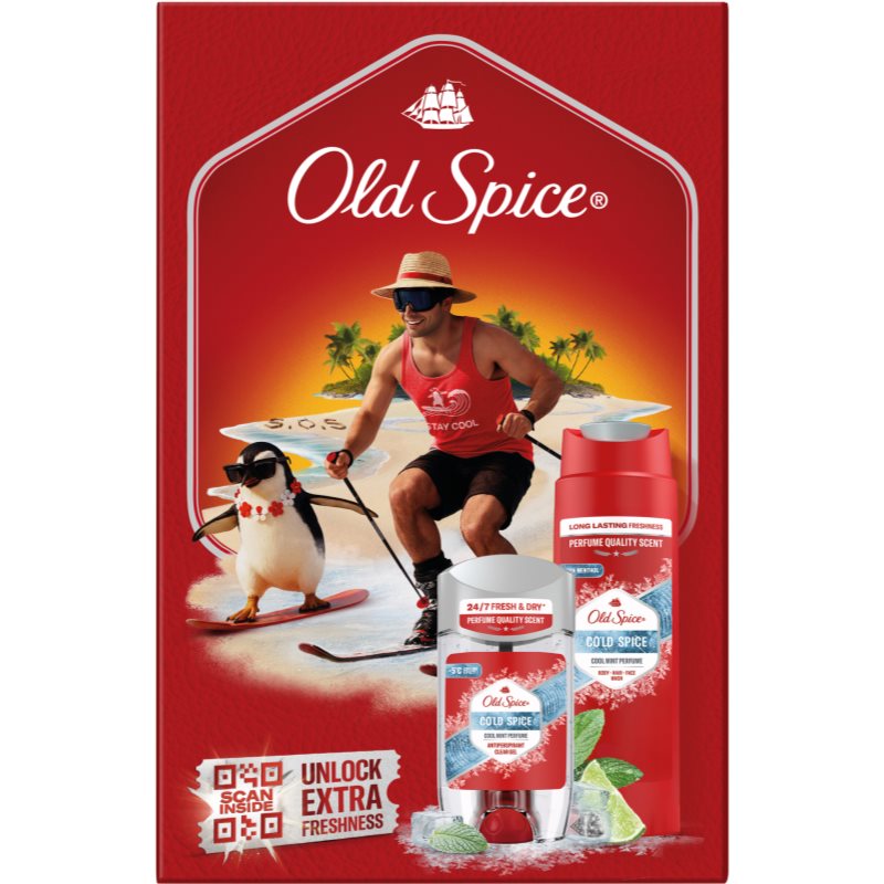 Old Spice Cold Spice Ski Gift Set darčeková sada