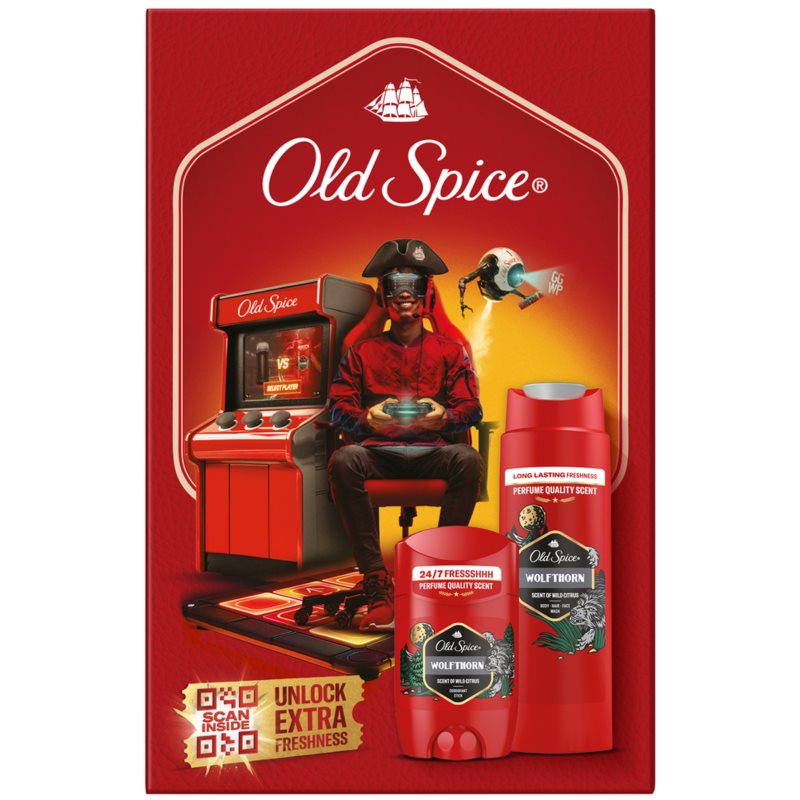 Old Spice Wolfthorn Gamer Kinkekomplekt