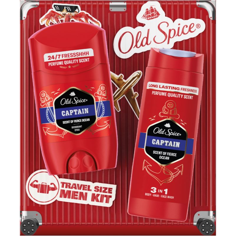 Old Spice Captain Travel Size Men Kit cestovná sada