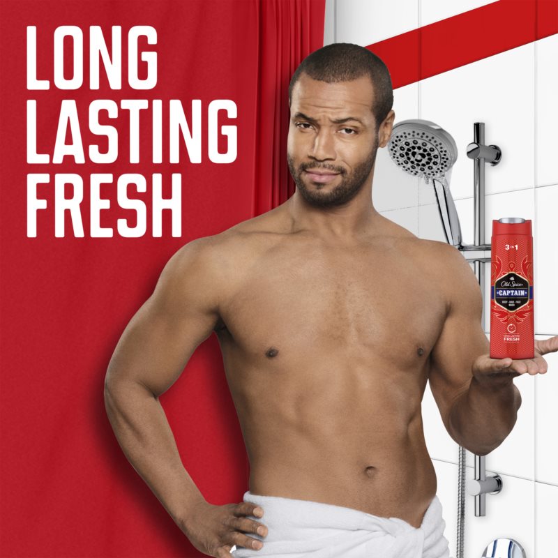 Old Spice Captain 2-in-1 Shower Gel And Shampoo 675 Ml