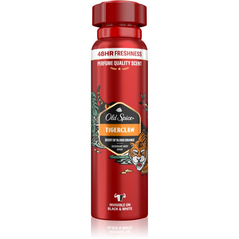 Old Spice Tigerclaw Deodorant And Body Spray For Men 150 Ml