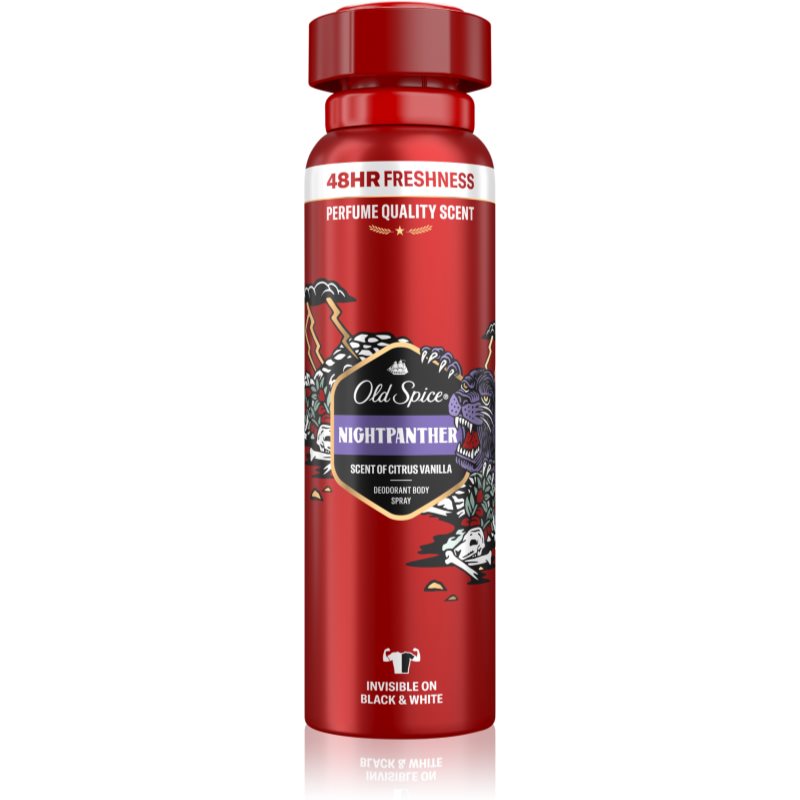 Old Spice Nightpanther dezodorantas ir kūno purškiklis vyrams 150 ml
