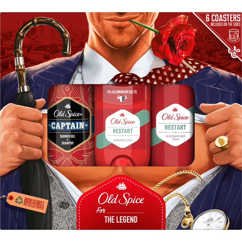 

Old Spice Gentleman Set подарунковий набір для чоловіків