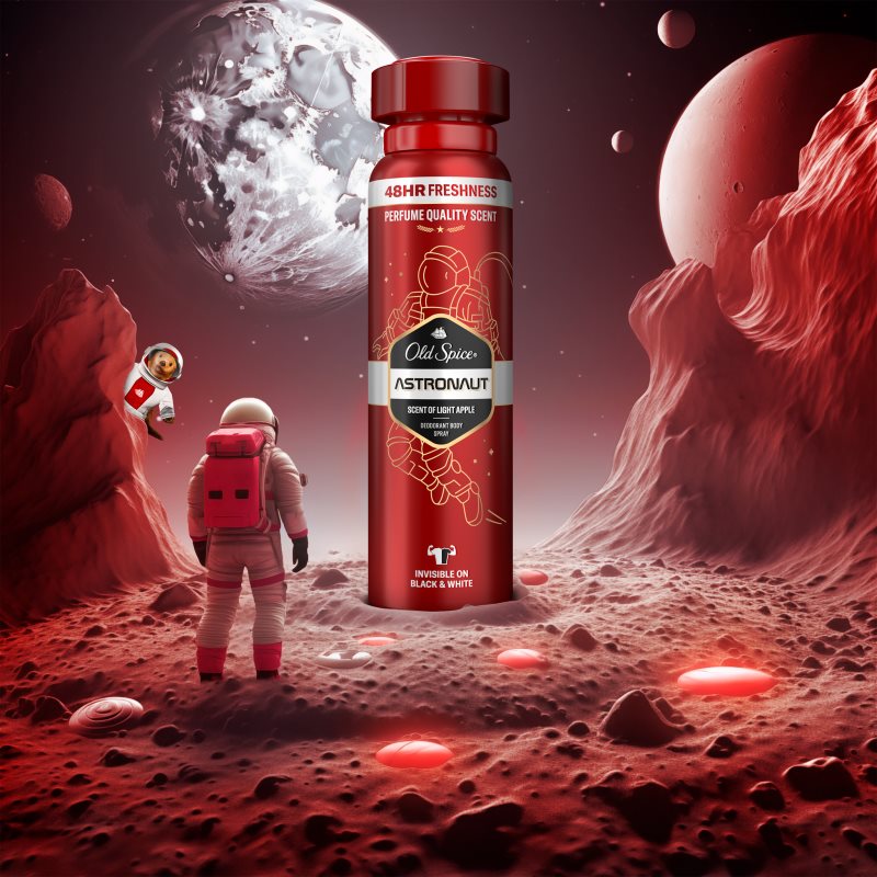 Old Spice Astronaut Deodorant And Body Spray For Men 150 Ml