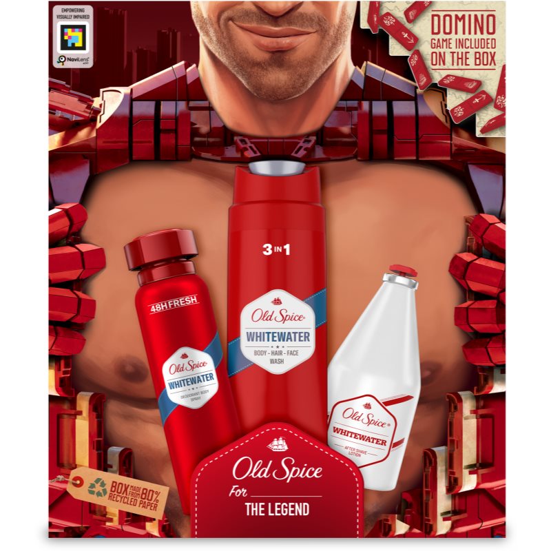 Old Spice Whitewater Ironman gift set (for body and face)
