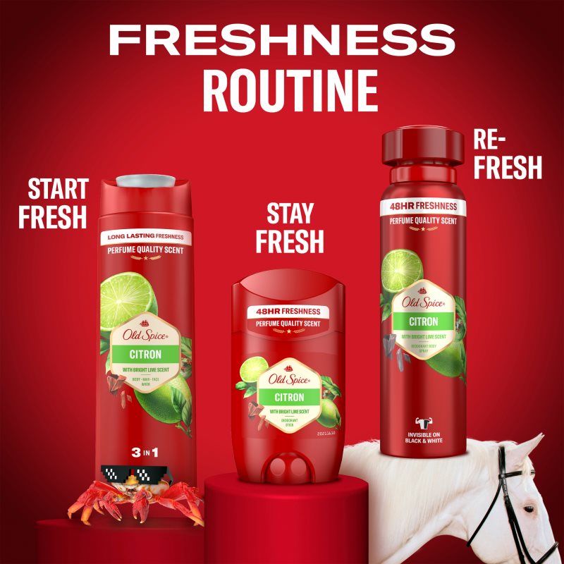 Old Spice Citron deodorant spray for men 150 ml