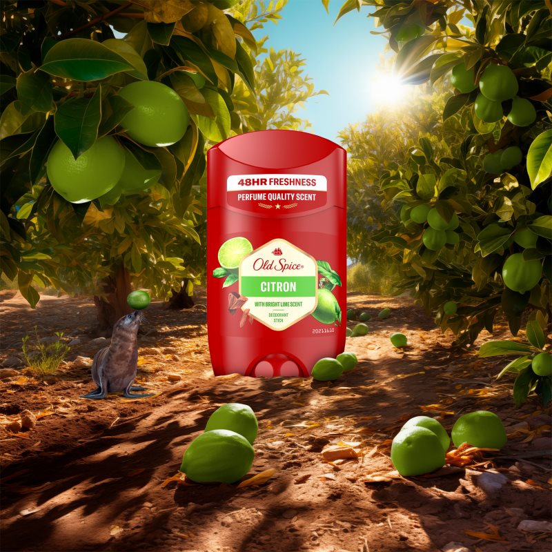 Old Spice Citron desodorante en barra para hombre 50 ml