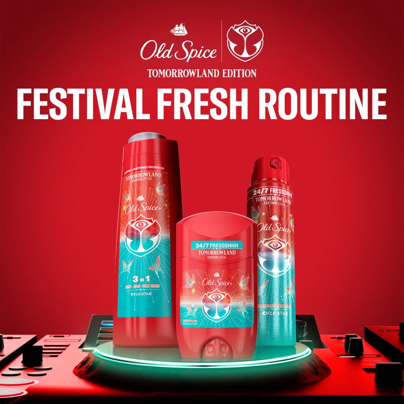 Old Spice Tomorrowland tuhý deodorant pro muže 50 ml (obrázek 8)