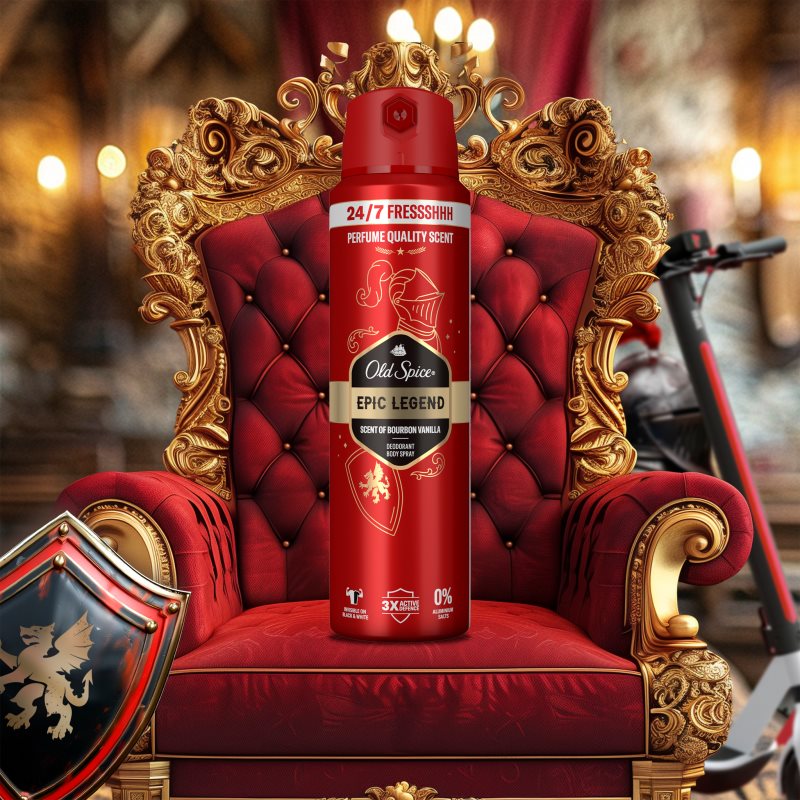 Old Spice Epic Legend deodorant spray for men 150 ml