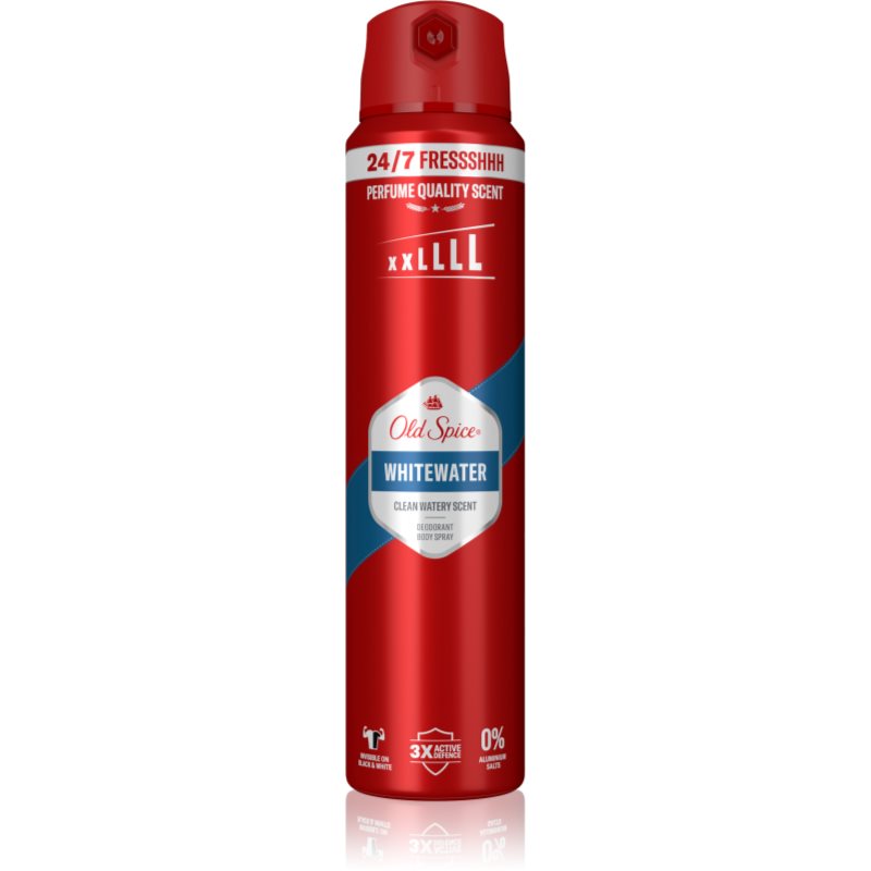 Old Spice Whitewater Deodorant Spray für Herren 250 ml
