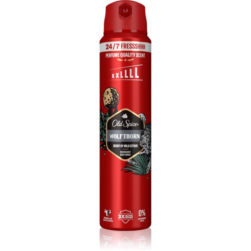 Old Spice Wolfthorn Deodorant Spray für Herren 250 ml