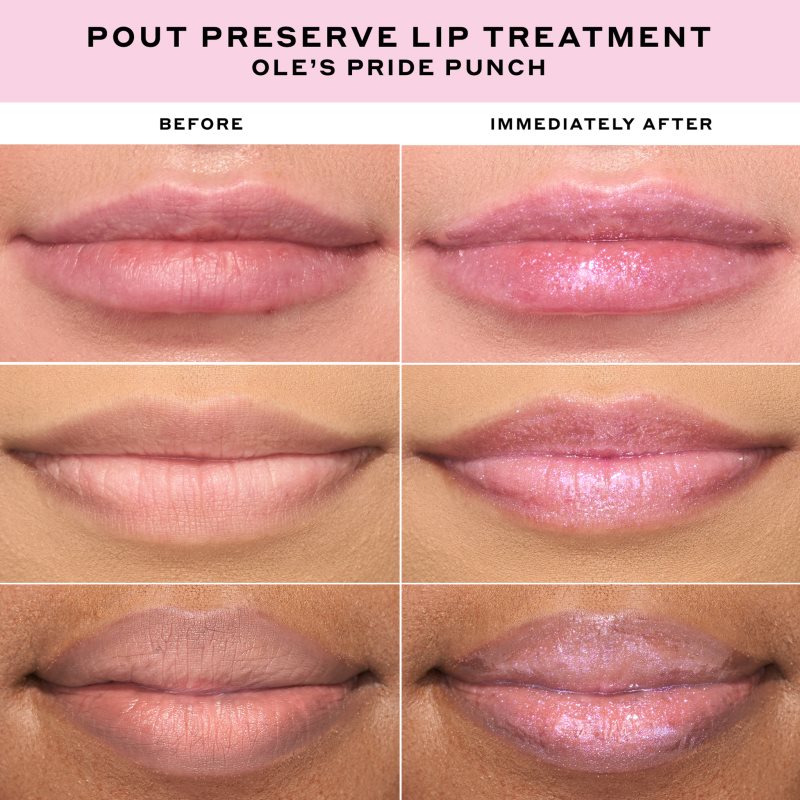  Olehenriksen Pout Preserve Peptide Lip Treatment Lucidalabbra Idratante Colore Pride Rainbow Glimmer 12 Ml 