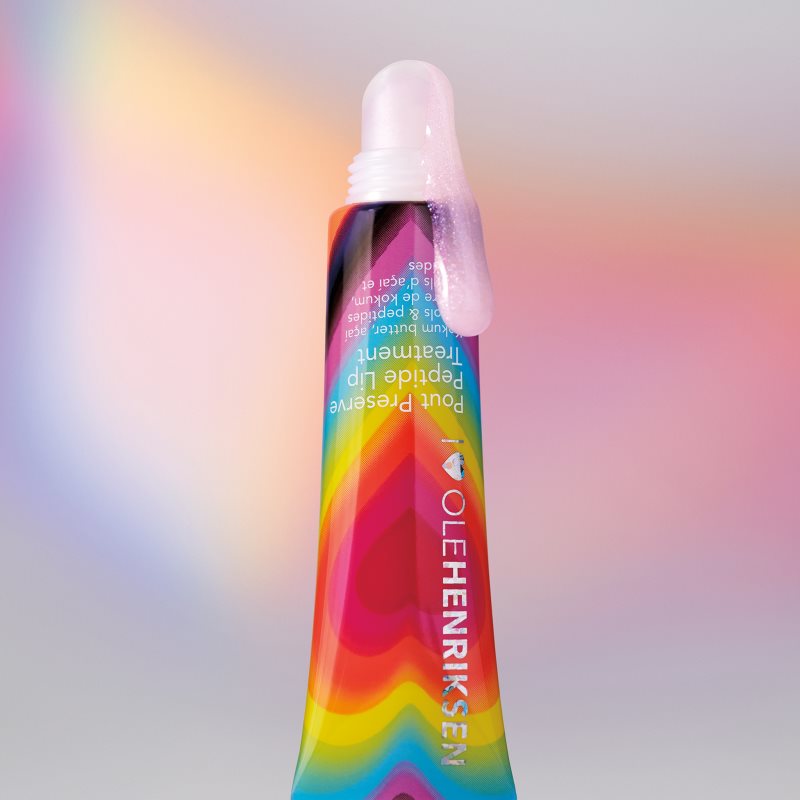 OLEHENRIKSEN Pout Preserve Peptide Lip Treatment Hydratisierendes Lipgloss Farbton Pride Rainbow Glimmer 12 ml (Bild 4)