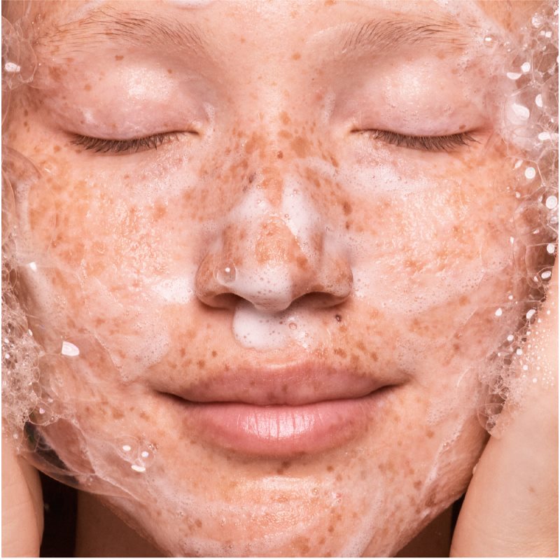 OLEHENRIKSEN Truth Peach Glaze Glow Niacinamide Cleanser čisticí pěnivý gel pro rozjasnění a hydrataci 60 ml (obrázek 5)